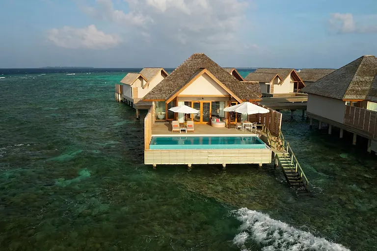 Emerald Faarufushi overwater villa Maldives