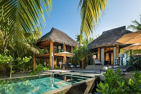 The Brando beachfront villa Tetiaroa French Polynesia