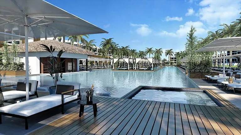 W Punta Cana pool terrace Dominican Republic