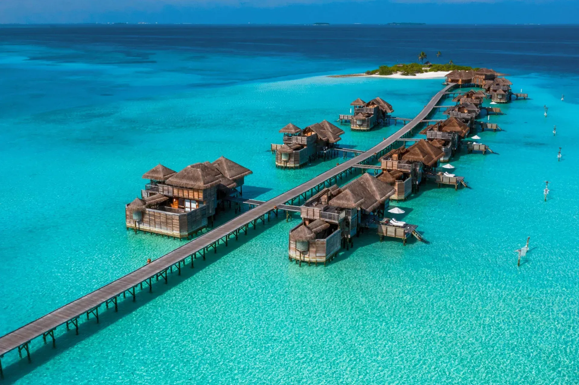 Gili Lankanfushi overwater villa with rooftop sundeck, North Male Atoll