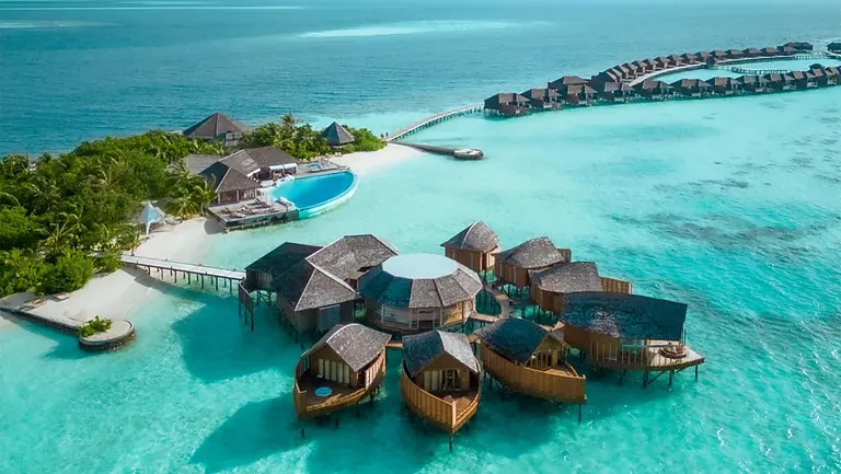 Lily Beach Resort overwater villa, South Ari Atoll Maldives