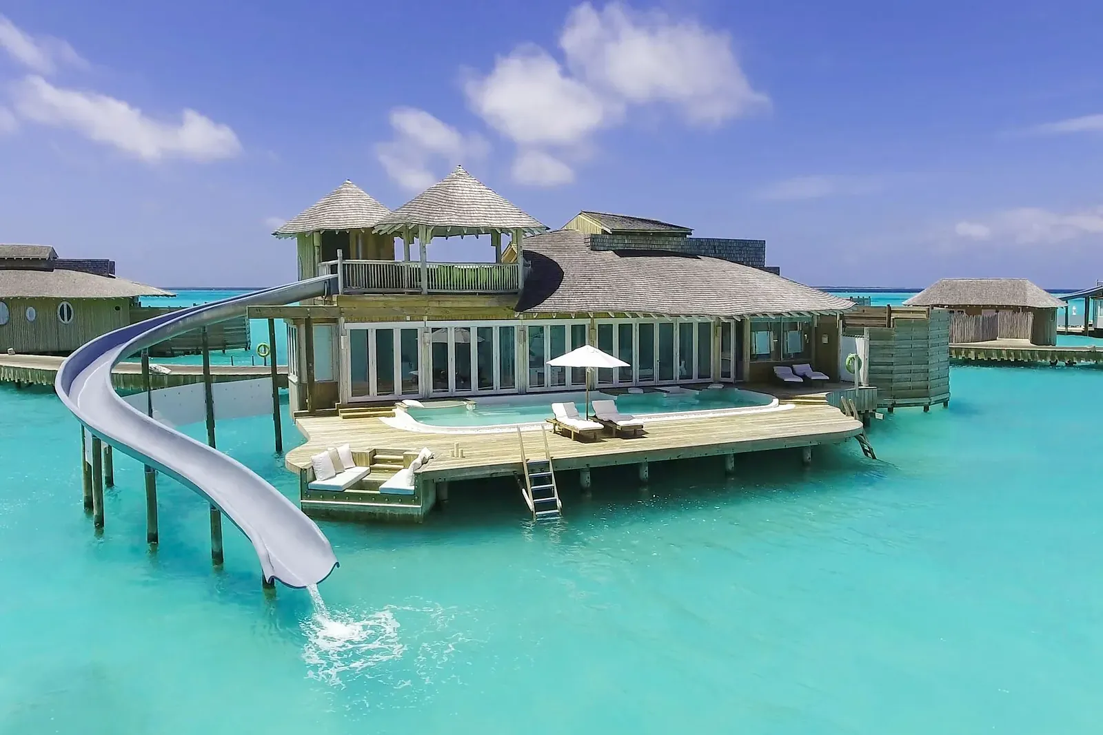 Soneva Jani overwater villa, Noonu Atoll Maldives