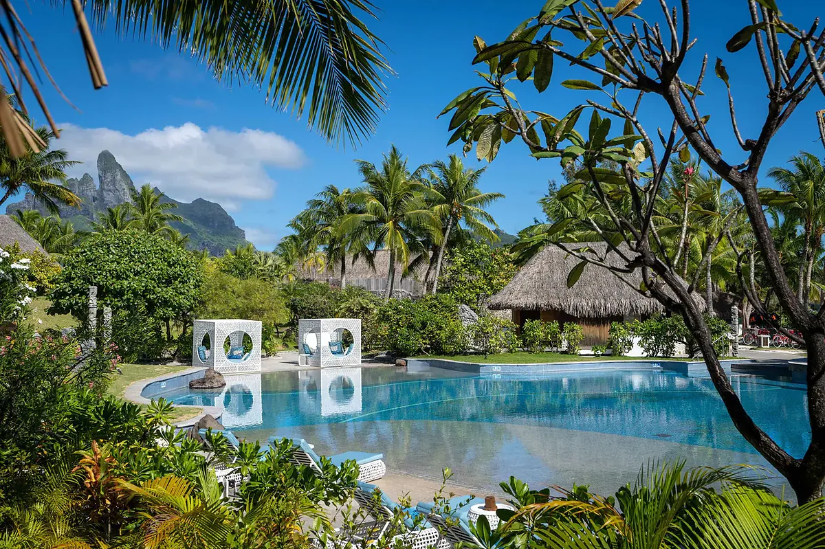 St Regis Bora Bora Resort overwater villa