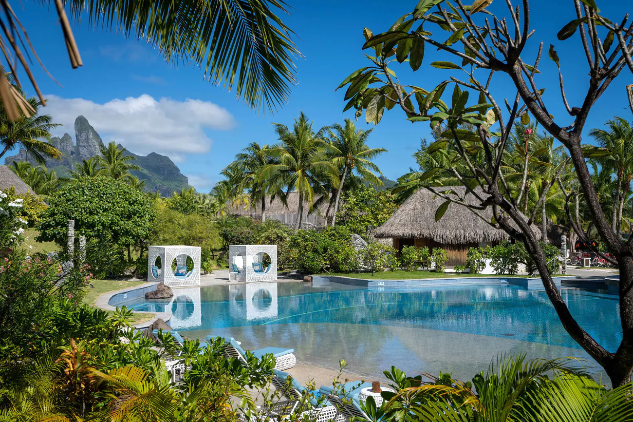 St Regis Bora Bora Resort overwater villa