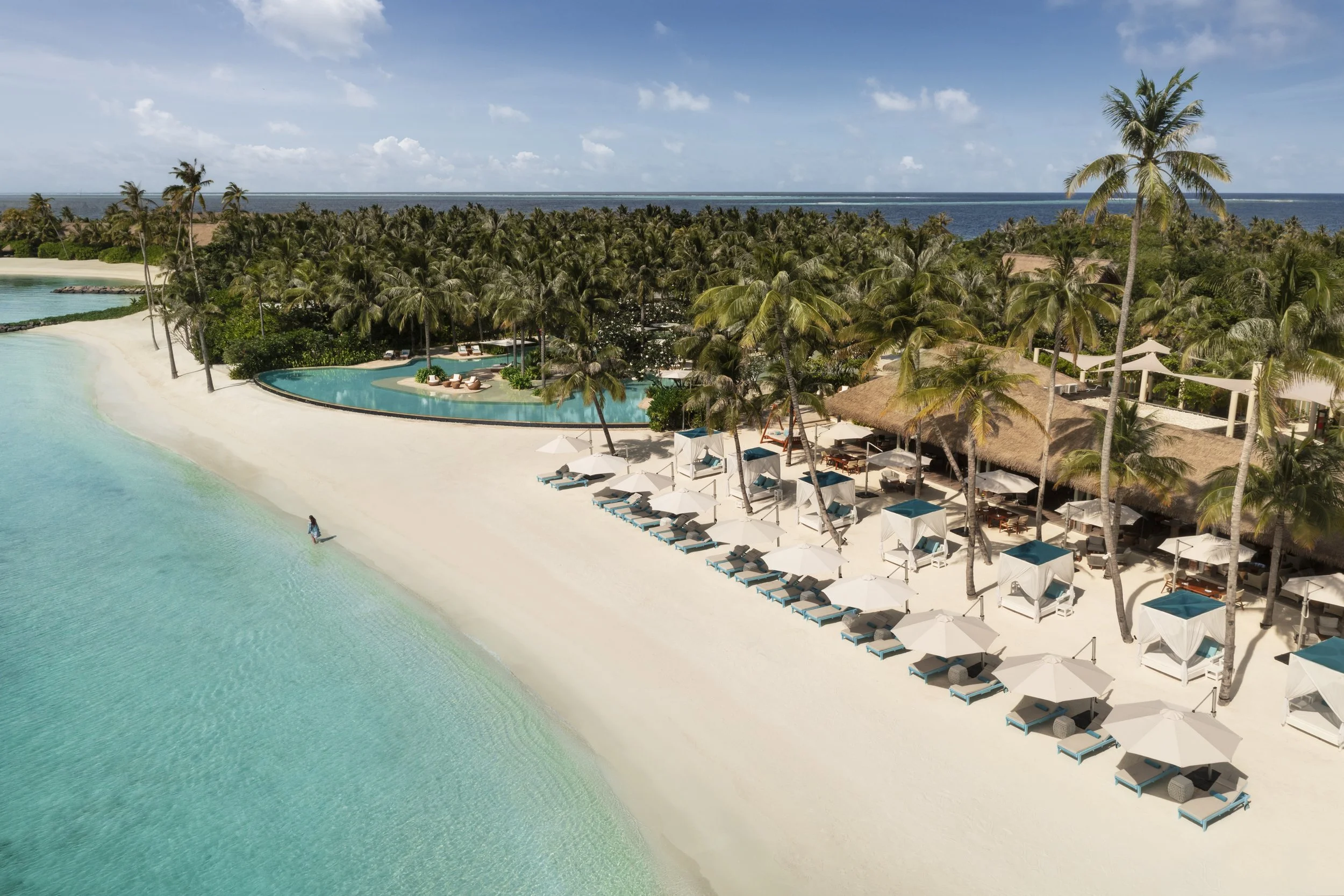 Waldorf Astoria Maldives Ithaafushi villa interior, South Male Atoll