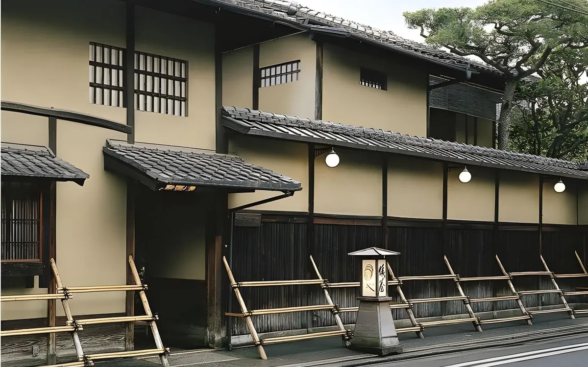 Tawaraya, tawaraya street facade in Kyoto, Kyoto