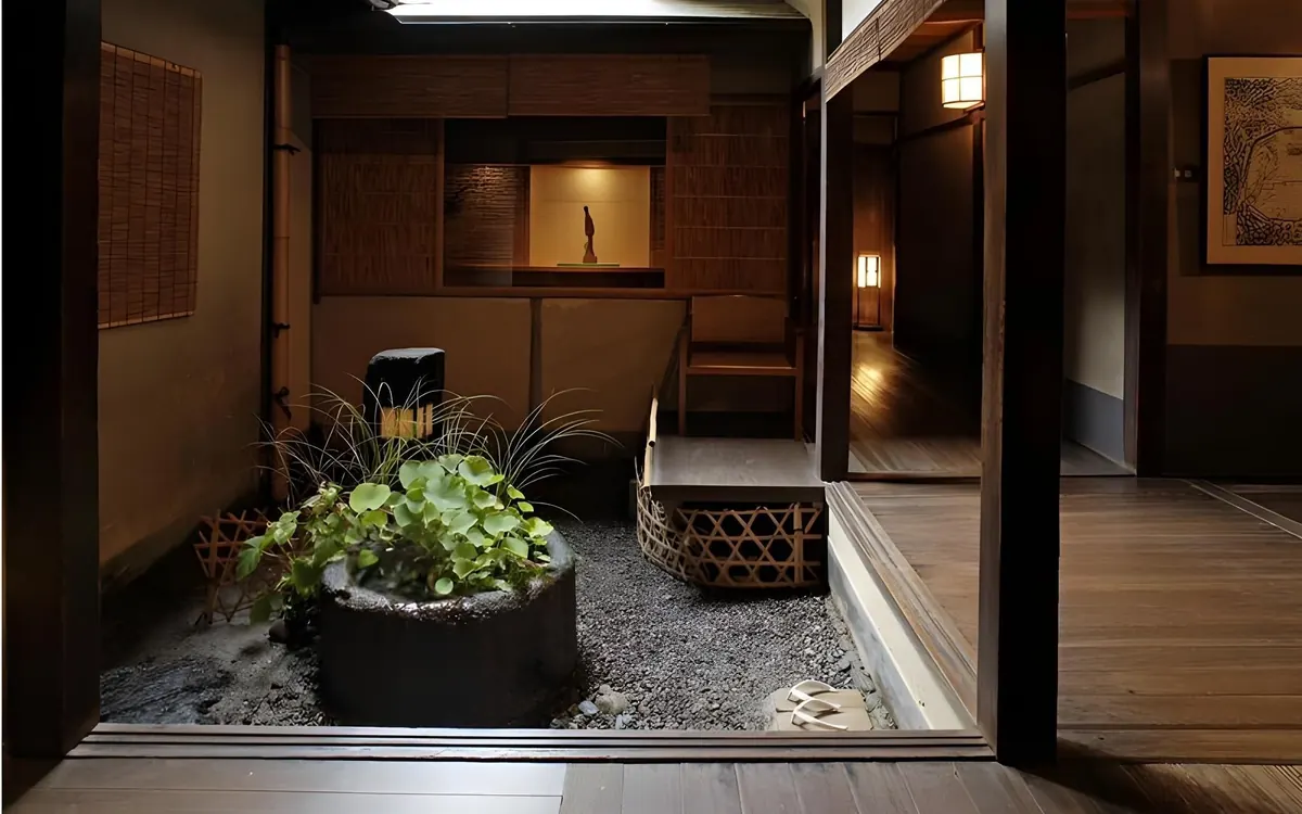 Tawaraya, inner courtyard garden, Kyoto