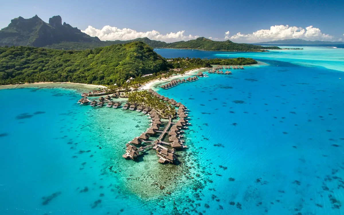 Conrad Bora Bora Nui, photograph 1, Motu To'opua, southwest side