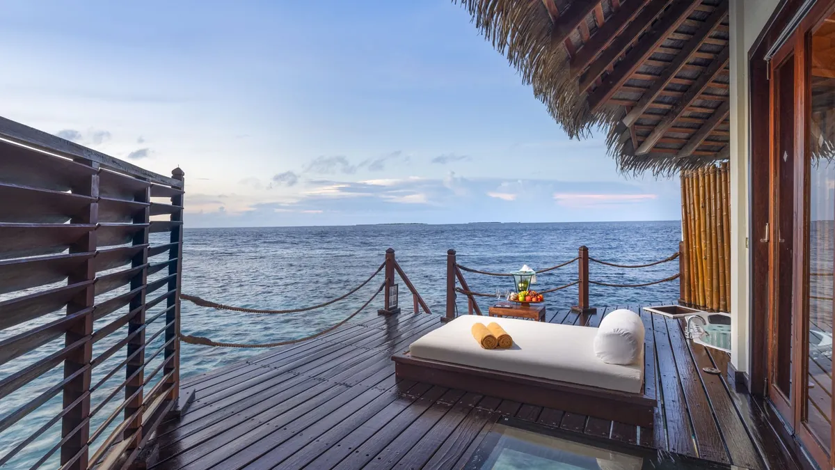 Adaaran Prestige Water Villas, resort photograph 2 of 5, Raa Atoll, Maldives