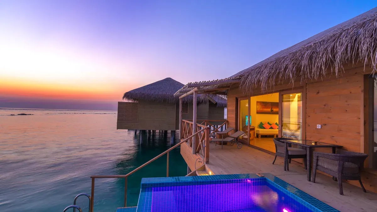 You & Me Suite with infinity pool at dusk, You & Me by Cocoon