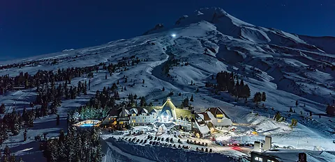 Timberline Lodge on Mount Hood, Oregon