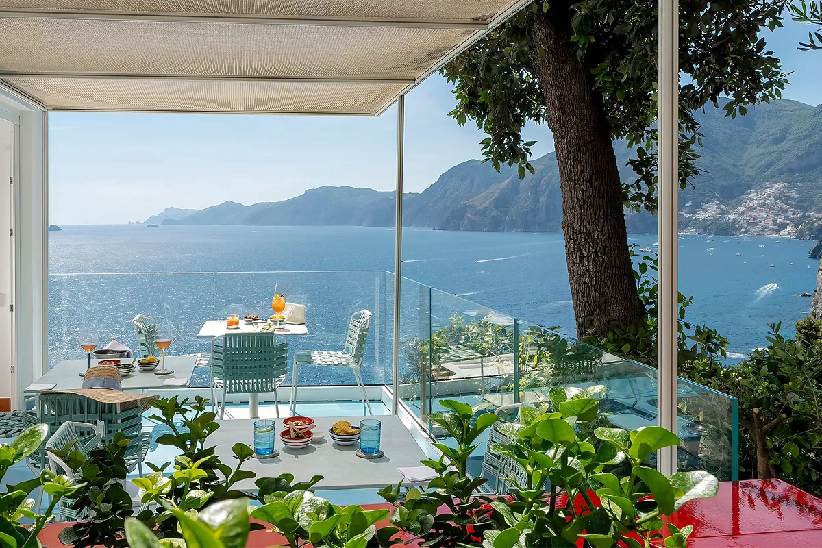 Casa Angelina, Praiano, Amalfi Coast: pool and spa, photographed for Luxury Hotel Compare
