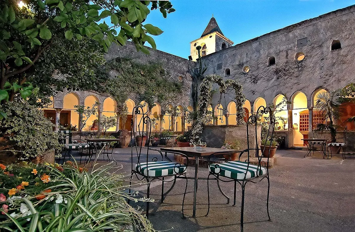 Hotel Luna Convento, Amalfi Town, Amalfi Coast: exterior and setting, photographed for Luxury Hotel Compare