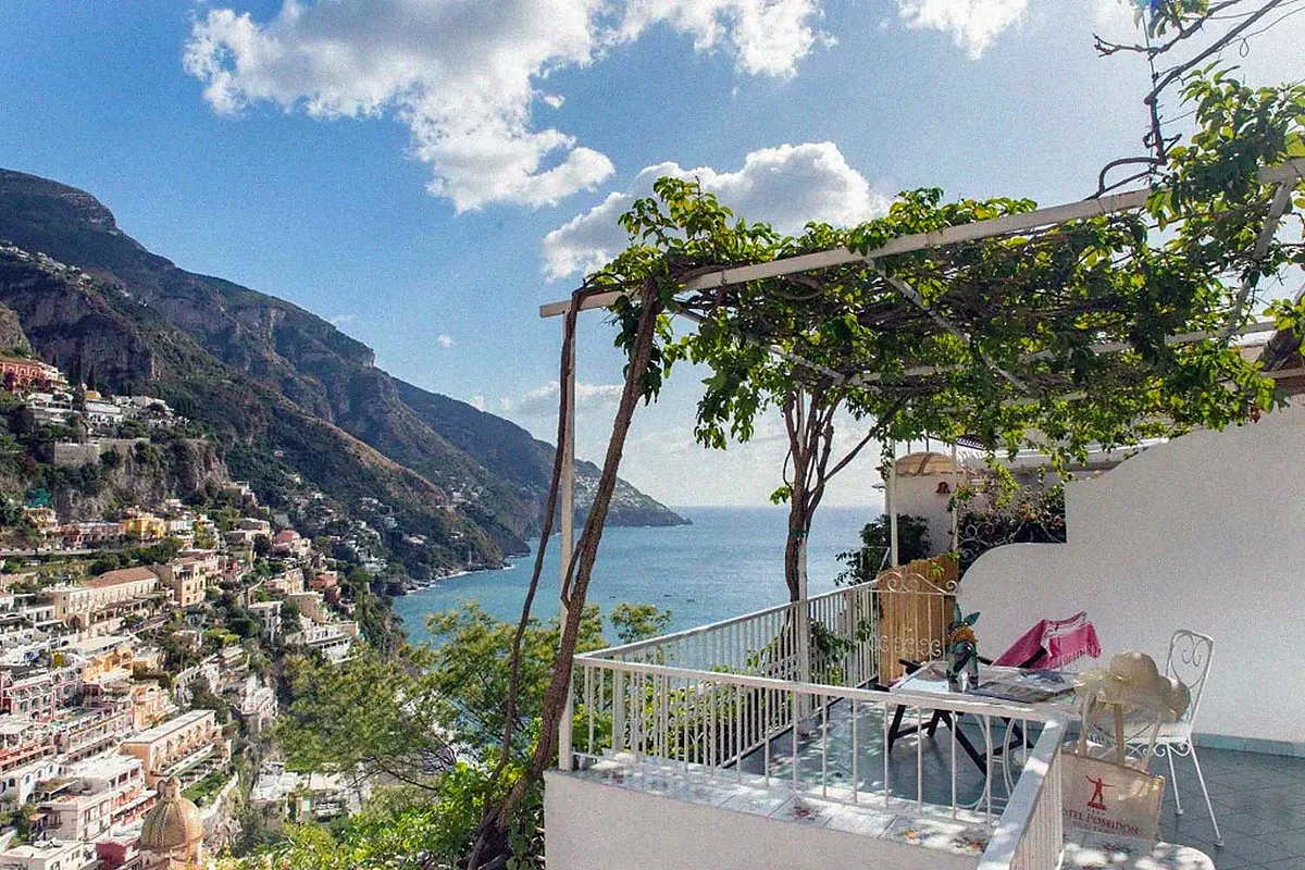 Hotel Poseidon Positano, Positano, Amalfi Coast: exterior and setting, photographed for Luxury Hotel Compare