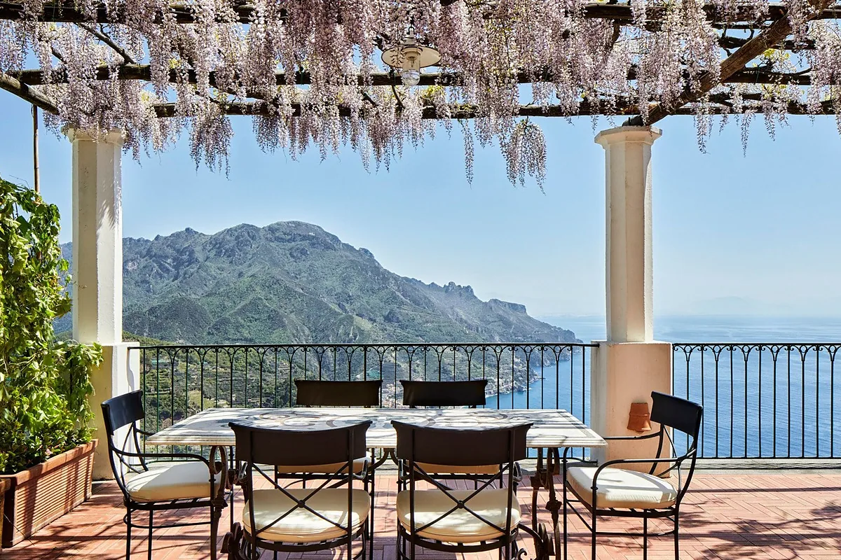 Palazzo Avino, Ravello, Amalfi Coast: pool and spa, photographed for Luxury Hotel Compare