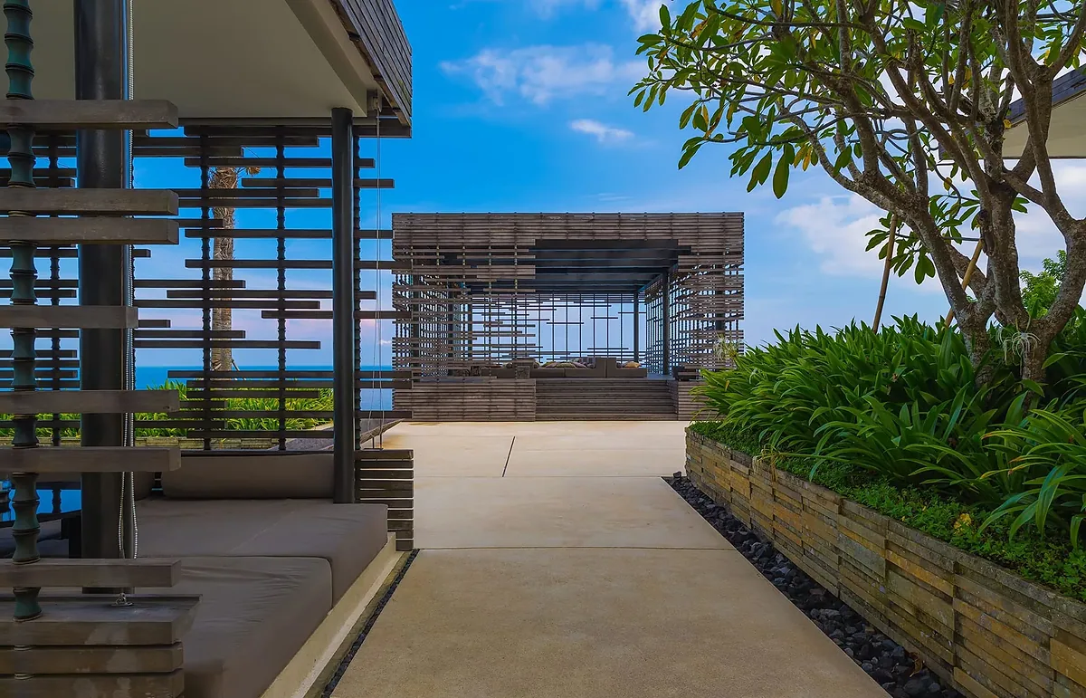 Alila Villas Uluwatu, Uluwatu, Bali: exterior and setting, photographed for Luxury Hotel Compare