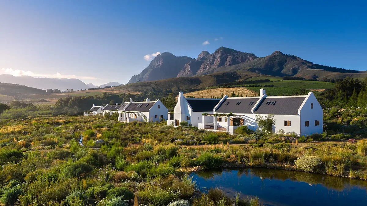 Babylonstoren, Franschhoek, Cape Town: exterior and setting, photographed for Luxury Hotel Compare