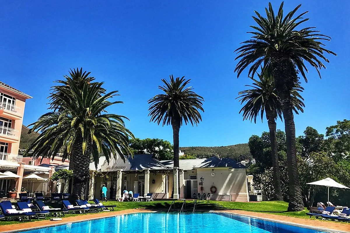 Belmond Mount Nelson Hotel, Gardens, Cape Town: pool and spa, photographed for Luxury Hotel Compare