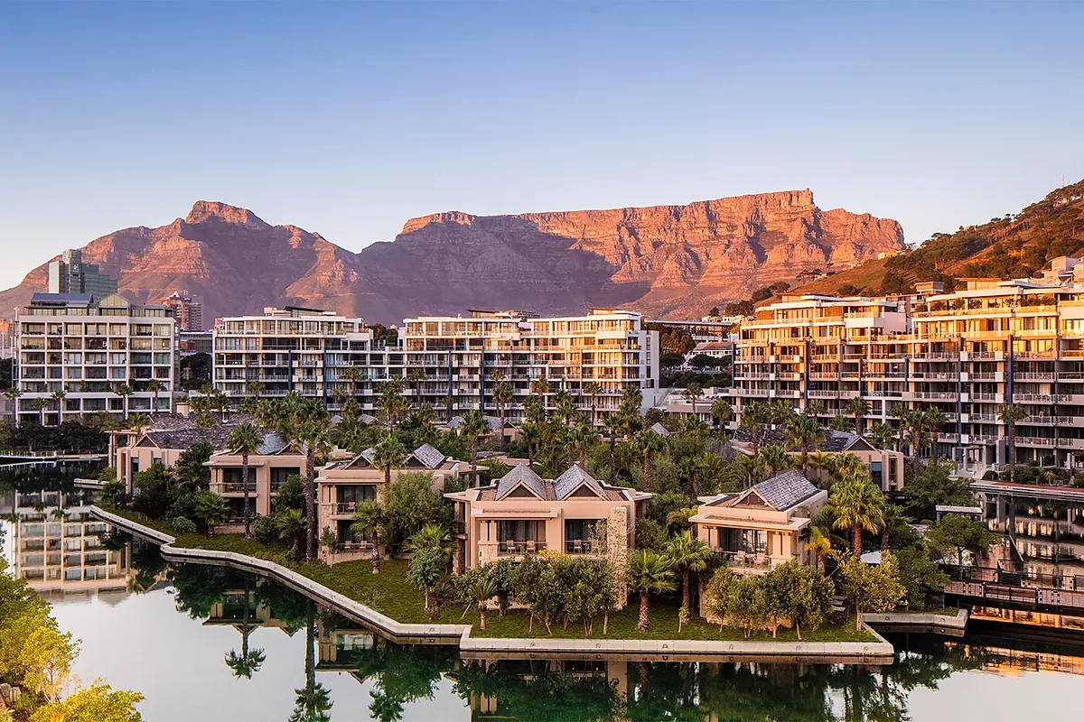 One&Only Cape Town, V&A Waterfront, Cape Town: exterior and setting, photographed for Luxury Hotel Compare