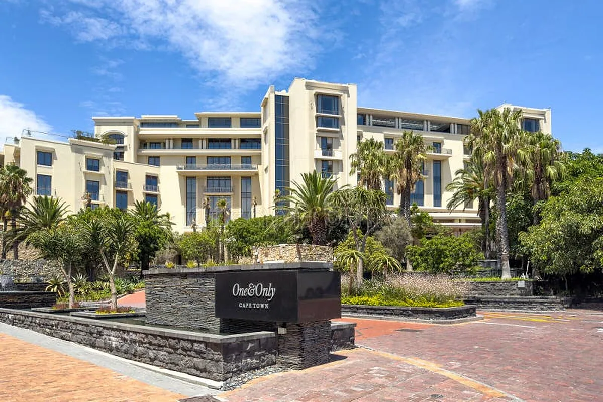 One&Only Cape Town, V&A Waterfront, Cape Town: arrival, grounds and architecture, photographed for Luxury Hotel Compare