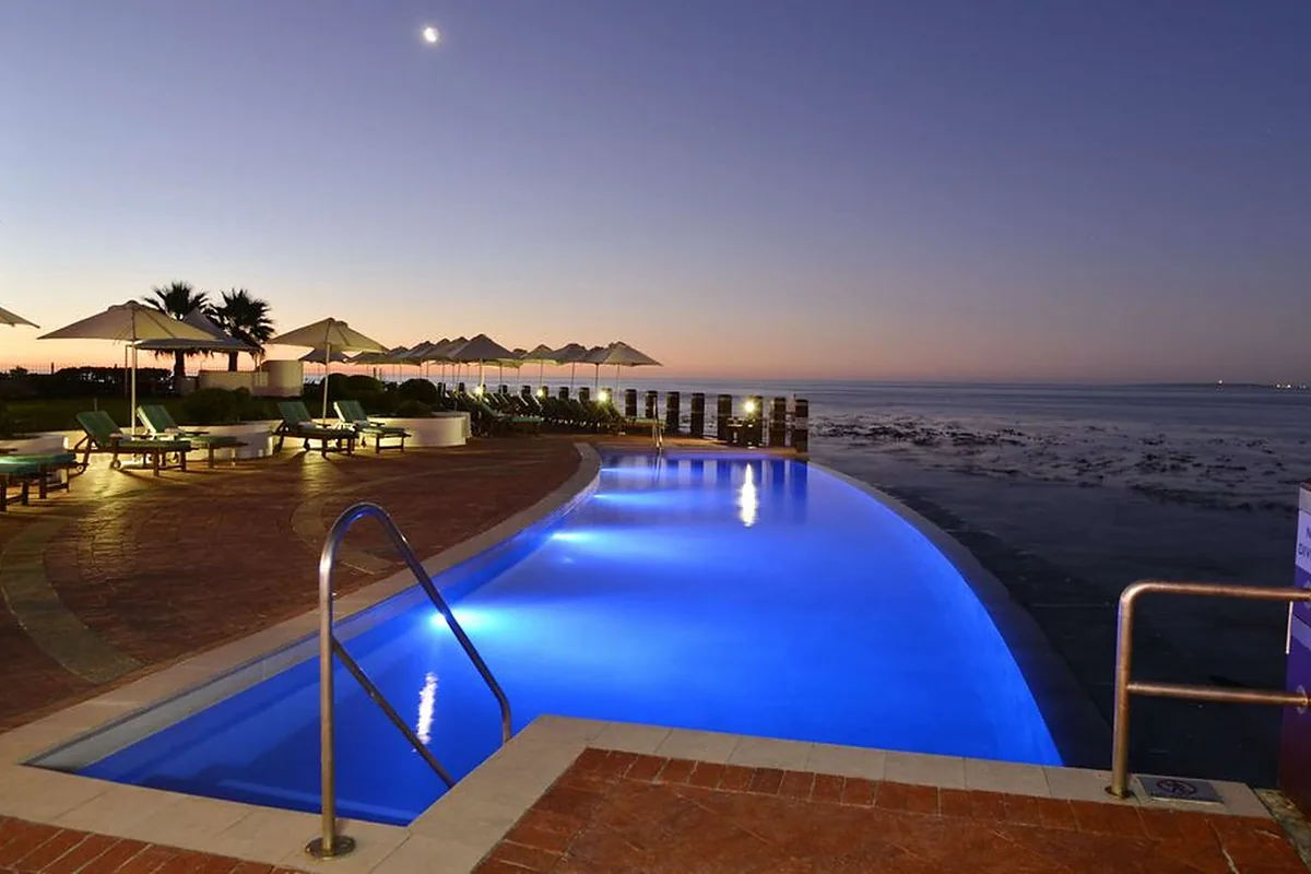 Radisson Blu Hotel & Residence Cape Town, Sea Point, Cape Town: pool and spa, photographed for Luxury Hotel Compare