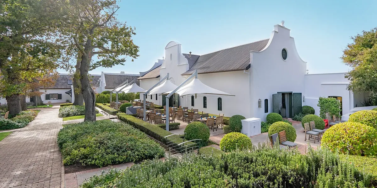 Steenberg Hotel & Spa, Constantia, Cape Town: exterior and setting, photographed for Luxury Hotel Compare