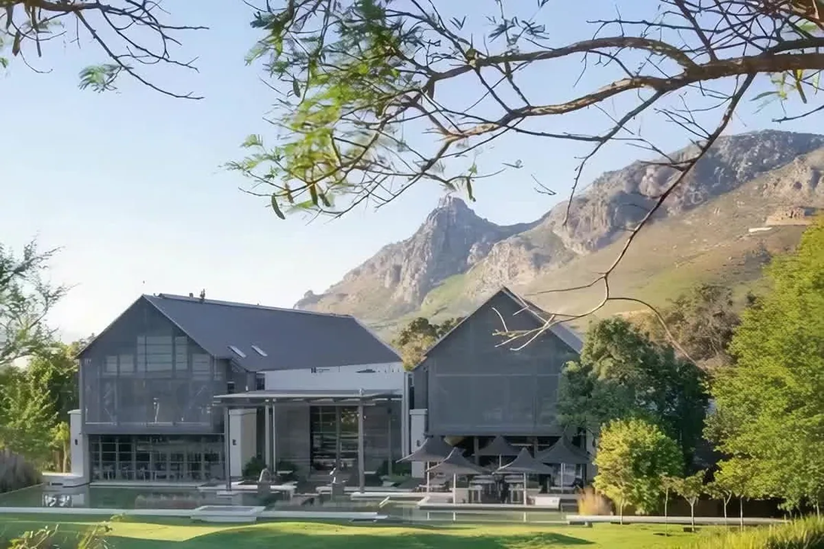 Steenberg Hotel & Spa, Constantia, Cape Town: arrival, grounds and architecture, photographed for Luxury Hotel Compare