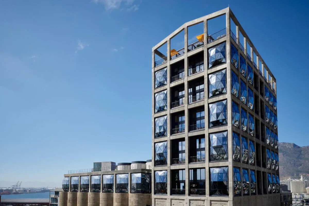 The Silo Hotel, V&A Waterfront, Cape Town: exterior and setting, photographed for Luxury Hotel Compare