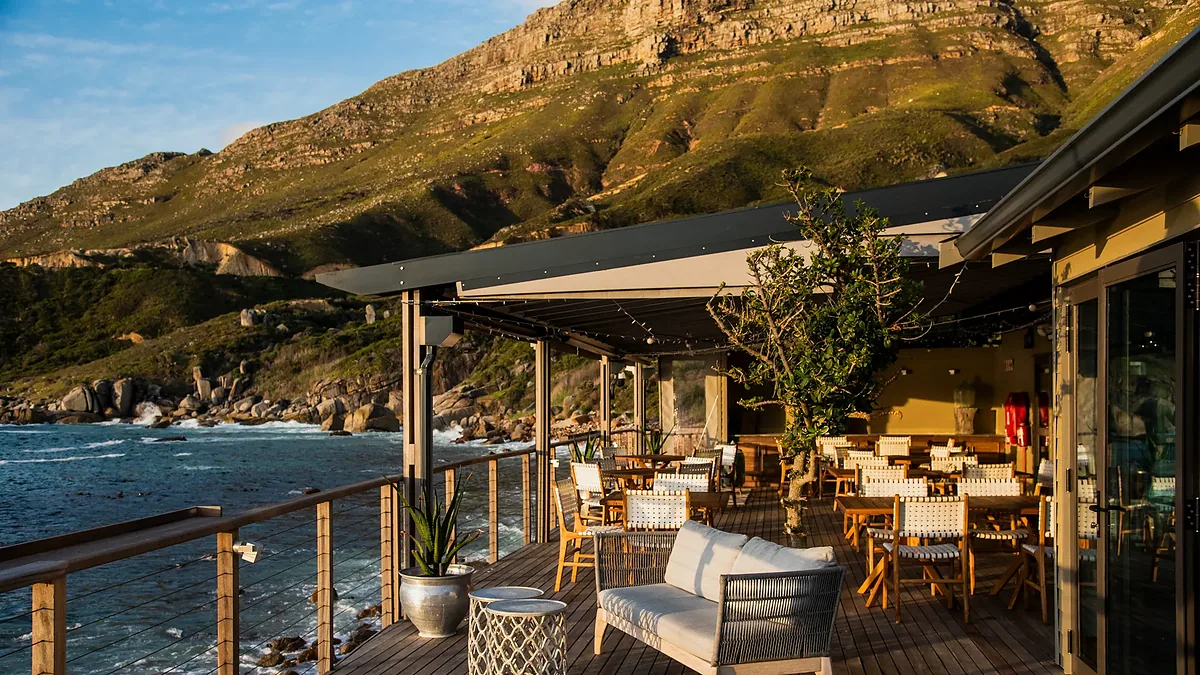 Tintswalo Atlantic, Hout Bay, Cape Town: exterior and setting, photographed for Luxury Hotel Compare