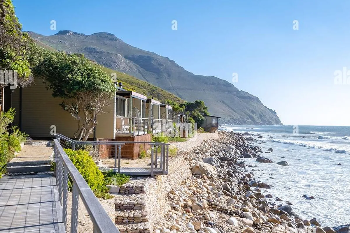 Tintswalo Atlantic, Hout Bay, Cape Town: arrival, grounds and architecture, photographed for Luxury Hotel Compare