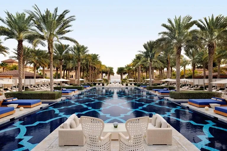One and Only The Palm Dubai Andalusian courtyard