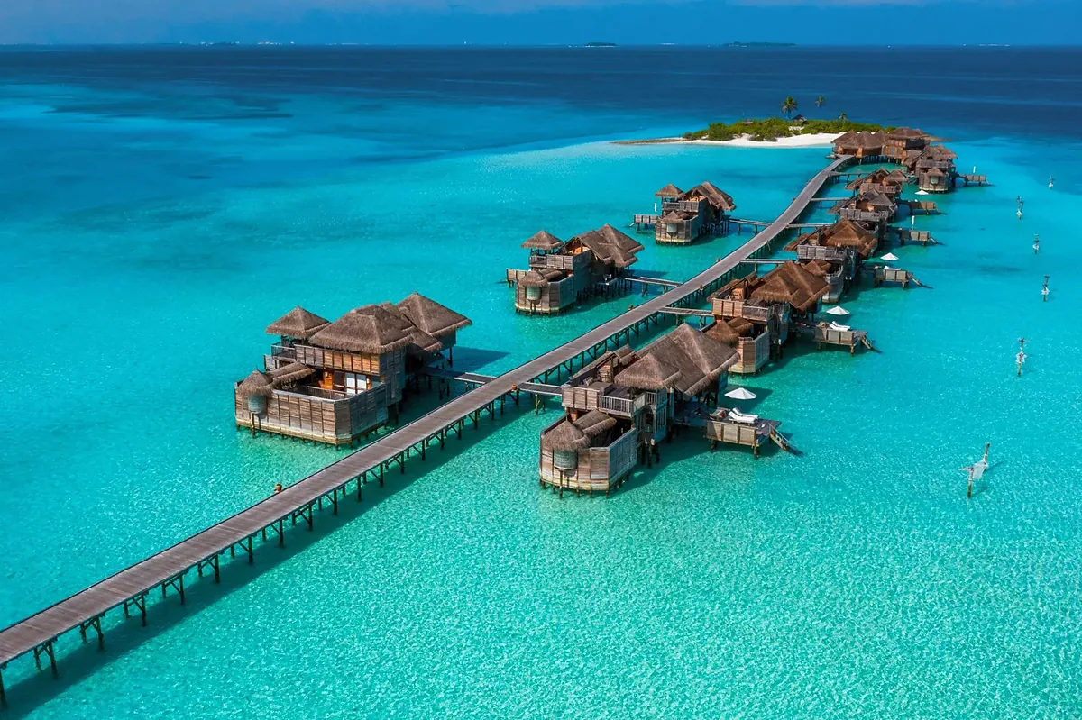 Gili Lankanfushi, North Malé Atoll, Maldives: exterior and setting, photographed for Luxury Hotel Compare