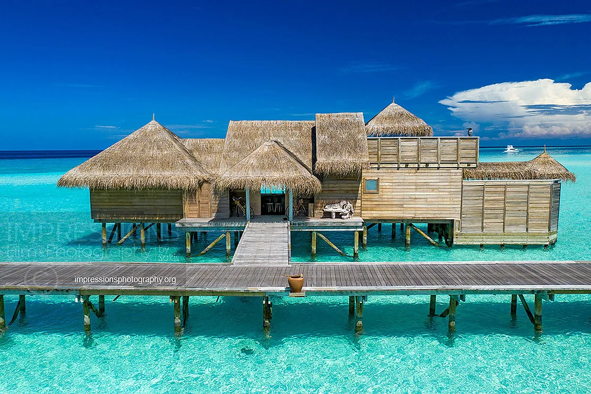 Gili Lankanfushi, North Malé Atoll, Maldives: arrival, grounds and architecture, photographed for Luxury Hotel Compare