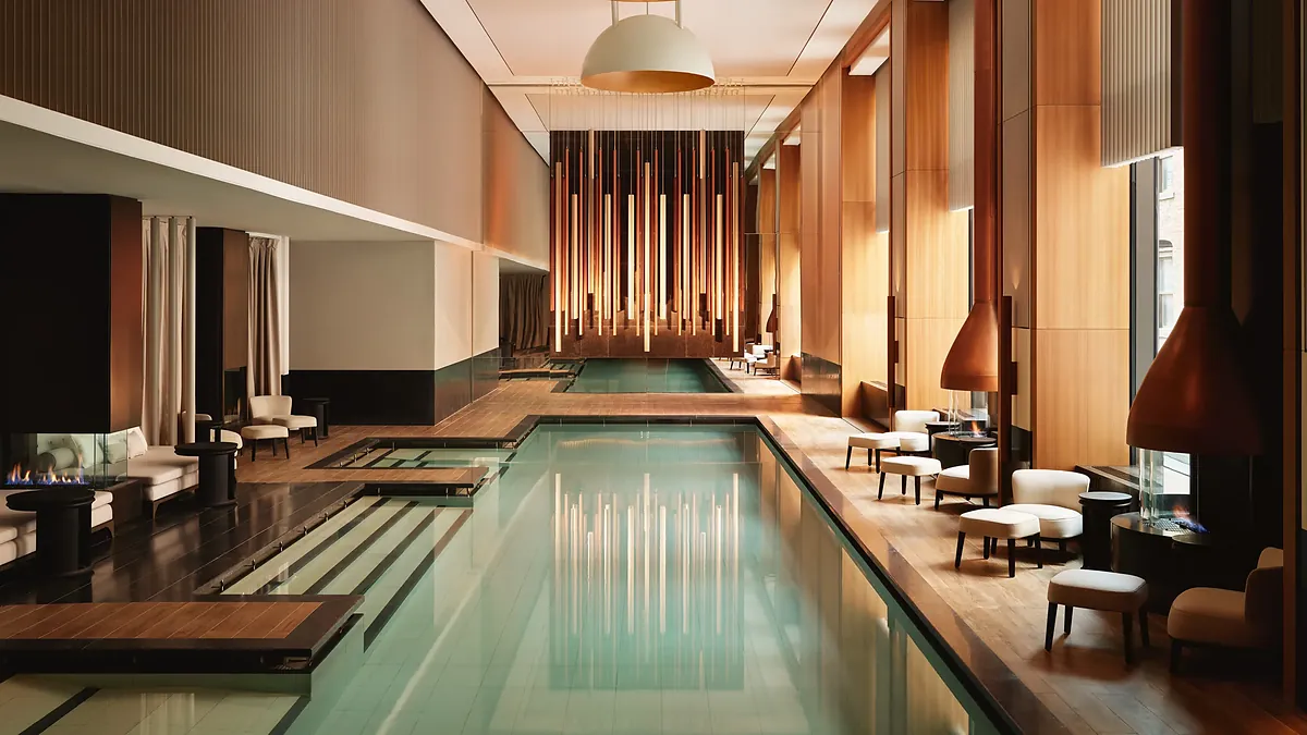 Luxury Manhattan hotel suite with Central Park views