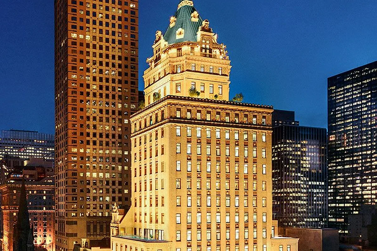 Aman New York, Midtown, New York: arrival, grounds and architecture, photographed for Luxury Hotel Compare