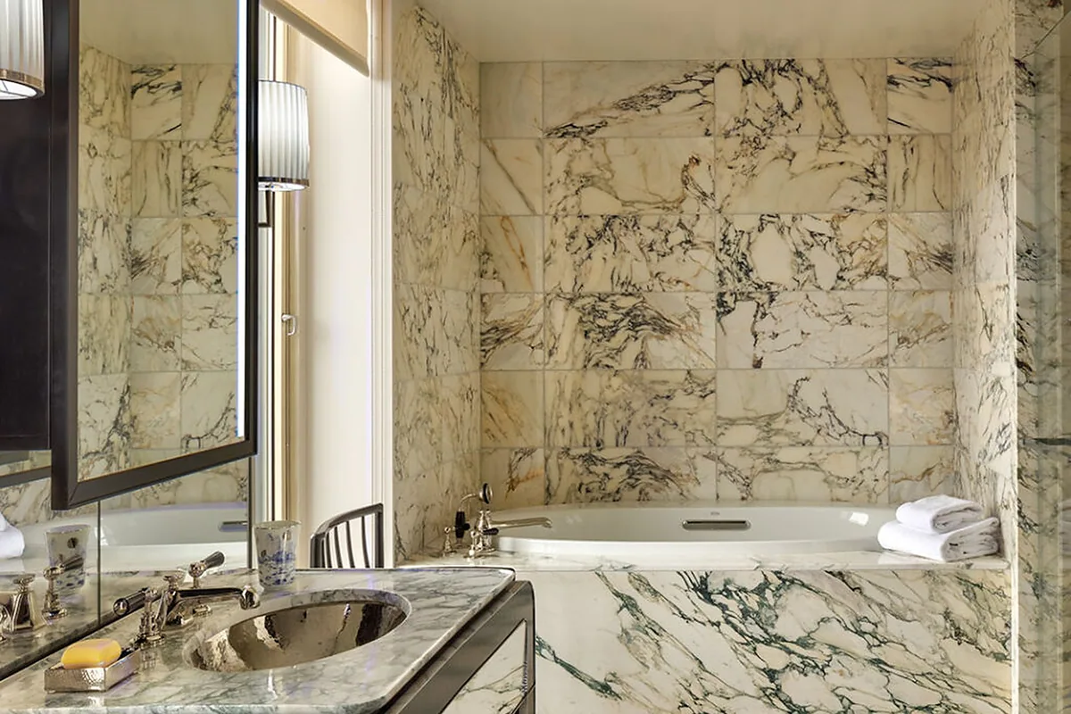 The Carlyle, A Rosewood Hotel, Upper East Side, New York: pool and spa, photographed for Luxury Hotel Compare