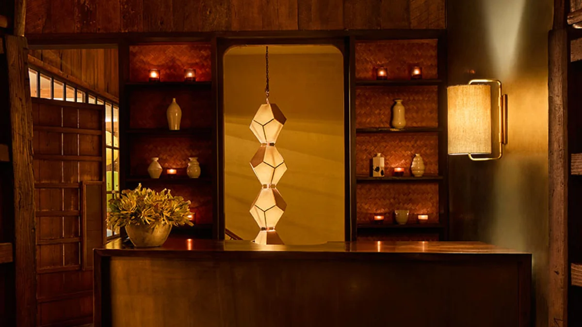 The Greenwich Hotel — the entrance to the Shibui Spa