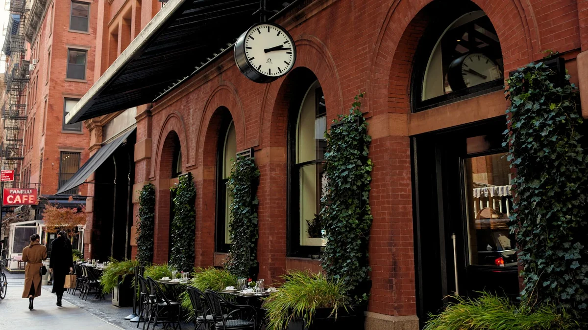 The Mercer — the cast iron facade on Prince Street