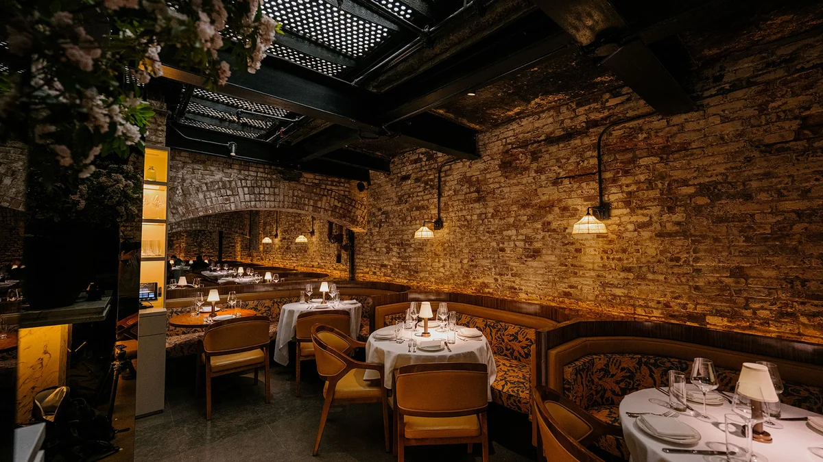 The Mercer — the brick vaults of the Mercer Kitchen