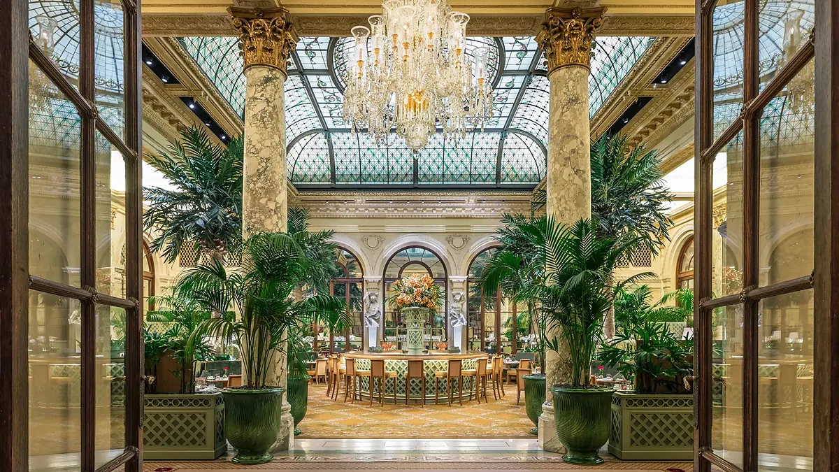 The Plaza Hotel, Midtown, New York: exterior and setting, photographed for Luxury Hotel Compare