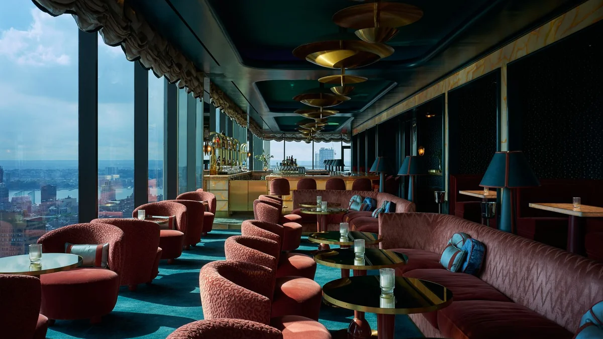 The Ritz-Carlton New York, NoMad — Nubeluz, the rooftop bar on the fiftieth floor
