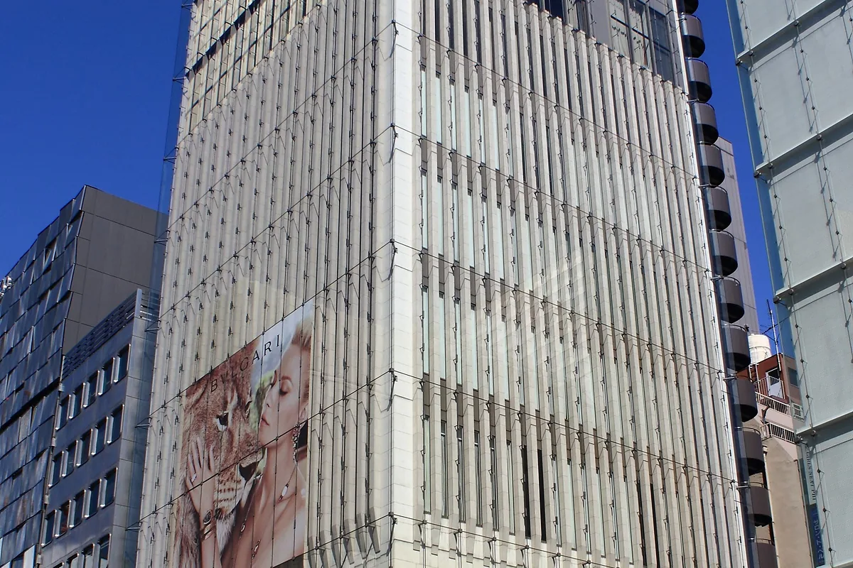 Bulgari Hotel Tokyo, Ginza, Tokyo: arrival, grounds and architecture, photographed for Luxury Hotel Compare