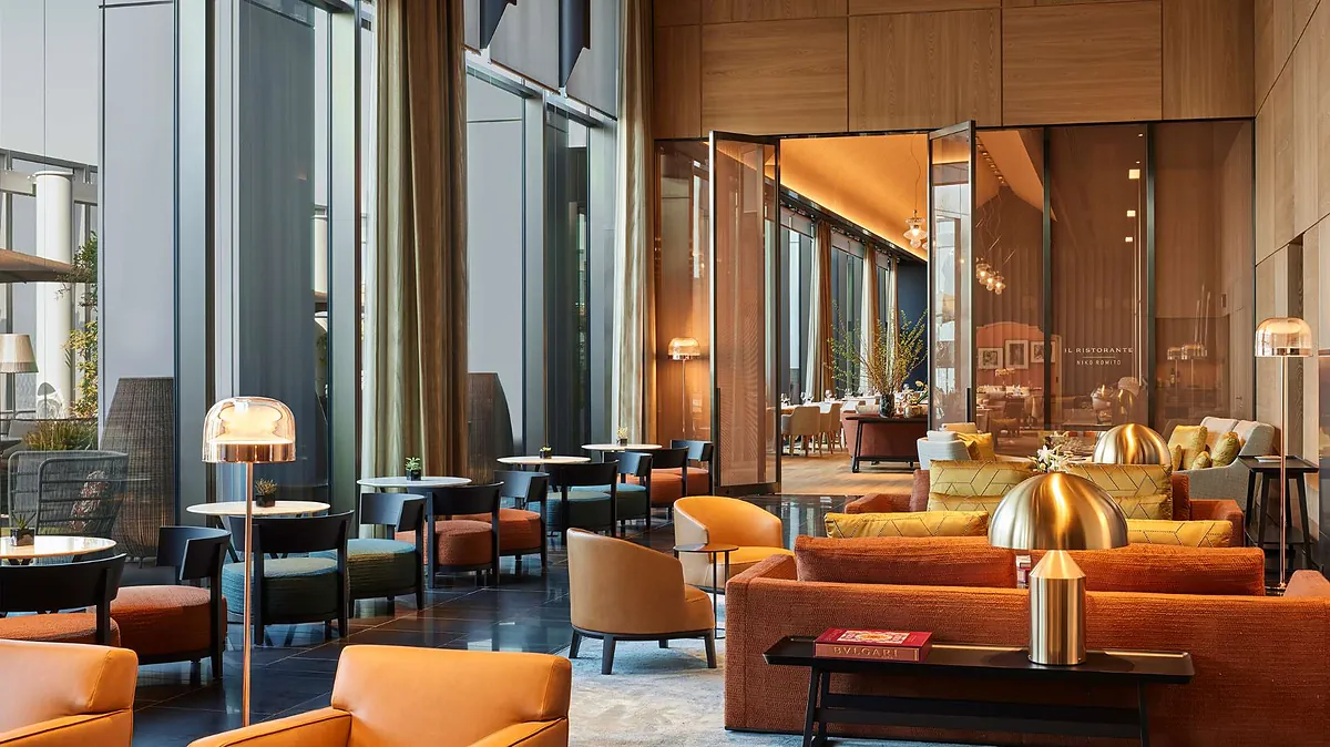 Bulgari Hotel Tokyo suite, Il Ristorante Niko Romito and the 40th floor bar, frame 3