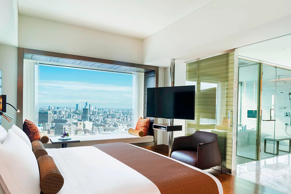 The Prince Gallery Tokyo Kioicho, Kioicho, Tokyo: guest room interior, photographed for Luxury Hotel Compare