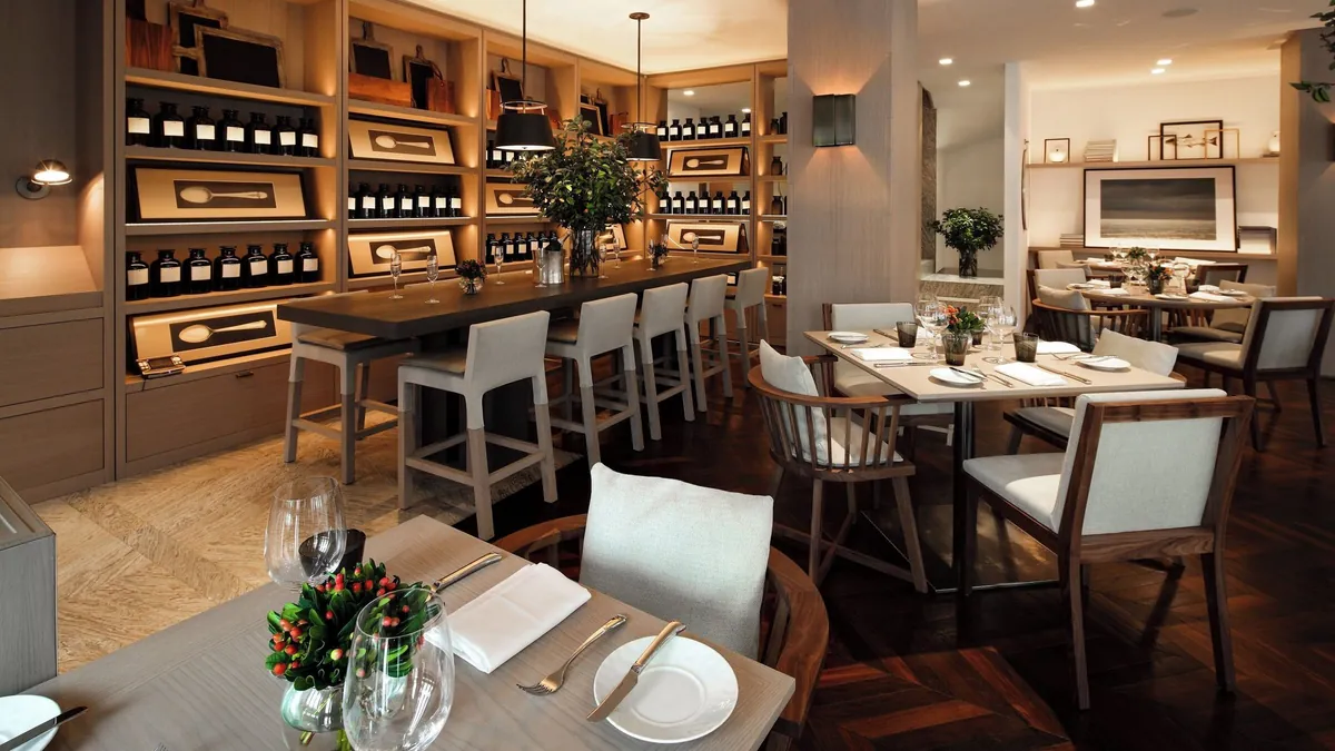 Anatol restaurant at Las Alcobas Mexico City