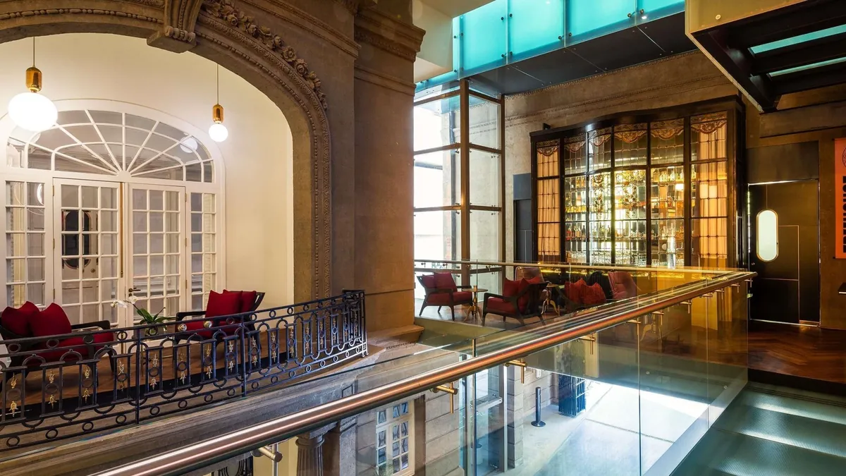 Cityzen rooftop bar on the thirty eighth floor of Sofitel Mexico City Reforma