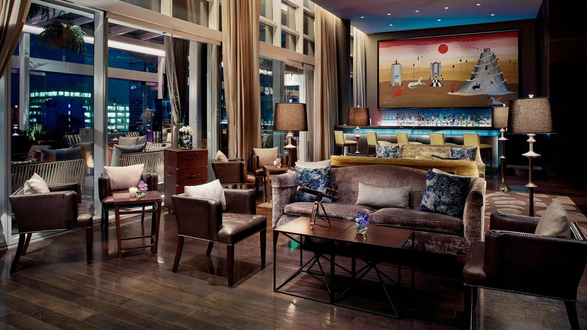 King Cole Bar and lounge at The St. Regis Mexico City