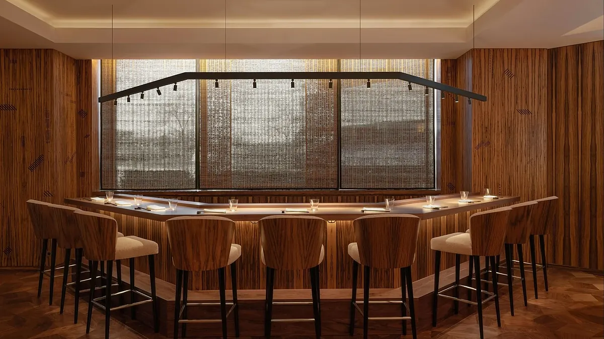Plenitude restaurant dining room at Cheval Blanc Paris