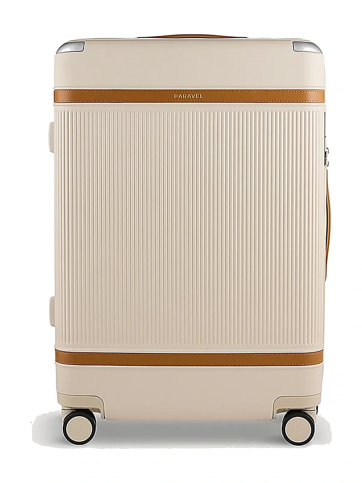 Paravel Aviator Grand recycled polycarbonate checked suitcase