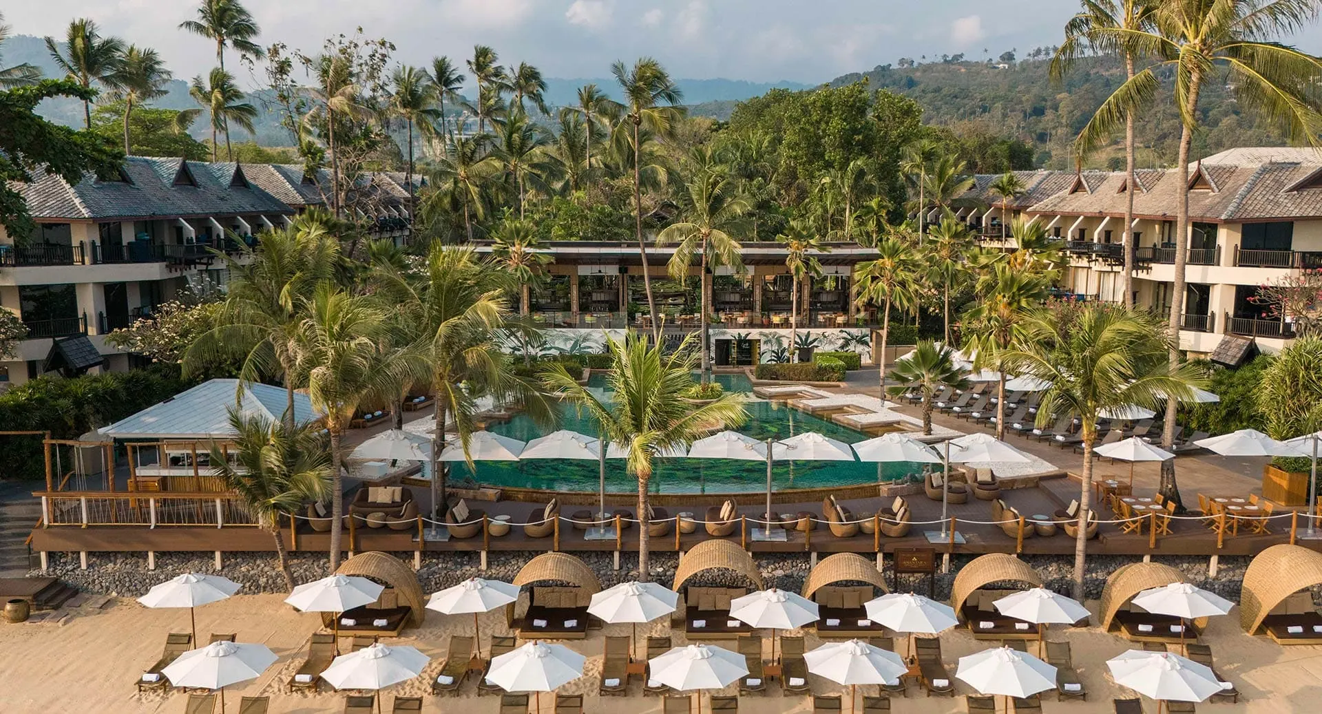 Anantara Bophut Koh Samui resort — White Lotus Season 3 lobby filming location